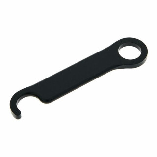 Алюминиевый гитарный замок Bulldog черный Bulldog Aluminum Guitar Lock Black