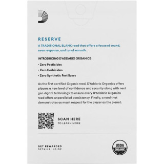 Даддарио Вудвиндс Органический резерв Eb CLAR 4.0 DAddario Woodwinds Organic Reserve Eb CLAR 4.0