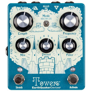 EarthQuaker Devices Towers - Генератор звуковых пейзажей EarthQuaker Devices Towers Soundscape Generator