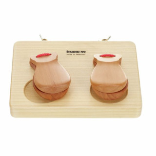 Студия 49 КБР Кастаньеты на деревянной раме Studio 49 KBR Castanets on Wooden Frame