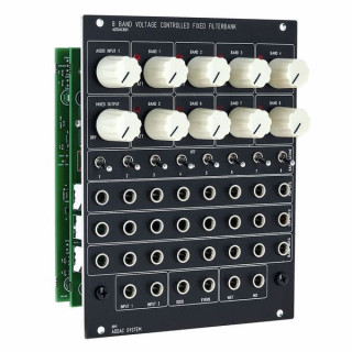 ADDAC 601 VC Фиксированный банк фильтров ADDAC 601 VC Fixed Filterbank