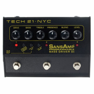 Tech 21 SansAmp Бас-гитарист D.I. Tech 21 SansAmp Bass Driver D.I.
