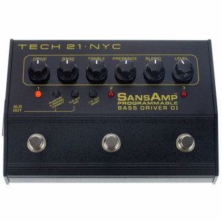 Tech 21 SansAmp Бас-гитарист D.I. Tech 21 SansAmp Bass Driver D.I.