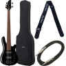 Прогрессивная серия Harley Benton B-550FL BK Набор №539274 Harley Benton B-550FL BK Progressive Series Bundle №539274
