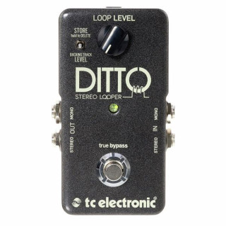 tc electronic аналогично стереофоническому петлителю Набор №496415 tc electronic Ditto Stereo Looper Bundle №496415