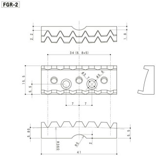 Стопорная гайка Gotoh FGR-2-C Gotoh FGR-2-C Locking Nut