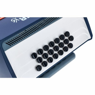 Пуговица-аккордеон Hohner XS синяя Hohner XS Accordion Button blue