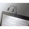 Лампа на пюпитр K&M 12243 Double LED FlexLight K&M 12243 Double LED FlexLight