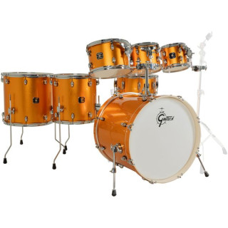 Греtsch Drums Energy Orange Sparkle 7шт. комплект Gretsch Drums Energy Orange Sparkle 7pcs Set