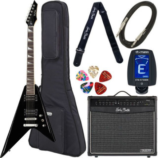 Harley Benton R-10 BK Rock Series Комплект 3 Harley Benton R-10 BK Rock Series Bundle 3