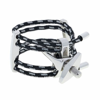 Лигатура для саксофона Silverstein Quattro Silver Tenor M #10 Silverstein Quattro Silver Tenor M #10