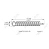 Harley Benton разделяет стандартную пружину Тремоло Harley Benton Parts Tremolo Spring Standard