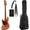 Бас-гитара с чехлом Harley Benton JB-25TH LH Firemist Harley Benton JB-25TH LH Firemist