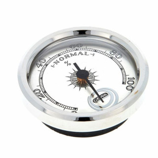Гигрометр Gewa серебристый Gewa Hygrometer Silver