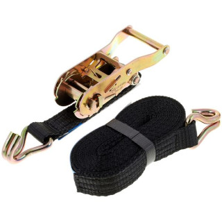 Стяжной ремень Stairville Ratchet Hook Strap 25mm x 4m Stairville Ratchet Hook Strap 25mm x 4m