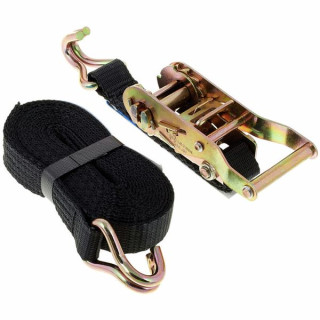 Стяжной ремень Stairville Ratchet Hook Strap 25mm x 4m Stairville Ratchet Hook Strap 25mm x 4m