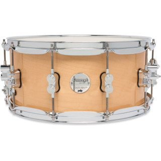 DW PDP 14"x6,5" см Натуральный лак DW PDP 14"x6,5" CM Natural Laquer