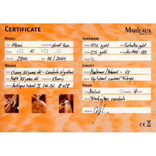 Marleaux MBass 5 Antique Wood II ltd Marleaux MBass 5 Antique Wood II ltd
