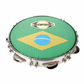 Пандейру Contemporanea 10" Pandeiro Luxe white Contemporanea 10" Pandeiro Luxe white