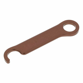 Алюминиевый гитарный замок Bulldog Бронзовый Bulldog Aluminum Guitar Lock Bronze