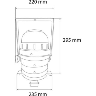 Светодиодный прожектор Stairville LED Par56 10mm UV Stairville LED Par56 10mm UV