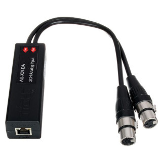 Плотный 2-канальный входной адаптер AV Dante Tight AV Dante 2-channel Input Adapter