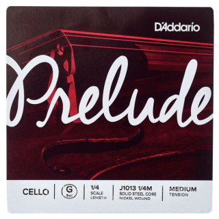 Струны для виолончели Daddario J1013 1/4M Prelude Cello G Daddario J1013 1/4M Prelude Cello G