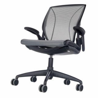 Мировое кресло в человеческом масштабе черного цвета Humanscale World Chair Black