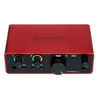 Аудиоинтерфейс Focusrite Scarlett Solo 4th Gen