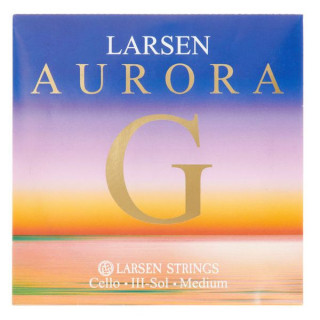 Струна для виолончели Larsen Aurora Cello G String 4/4 Med. Larsen Aurora Cello G String 4/4 Med.