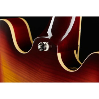 Epiphone ES-335 Фигурная чайная лопасть Epiphone ES-335 Figured Tea Burst