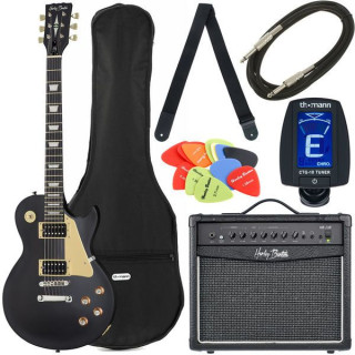 Электрогитара Harley Benton SC-400 SBK Classic Series Bundle №371397 (Комплект)