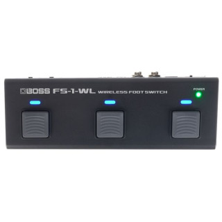 Беспроводная 3-полосная педаль Boss FS-1-WL. Boss FS-1-WL Wireless 3-way Footsw.