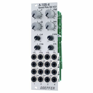 Doepfer A-105-4 Quad Poly VCF Doepfer A-105-4 Quad Poly VCF