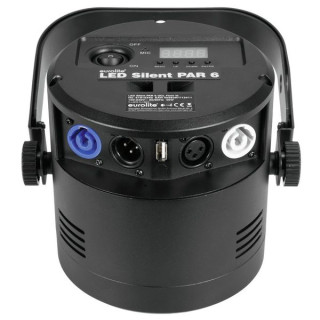 Eurolite LED Silent Par 6 QCL Floor BK Eurolite LED Silent Par 6 QCL Floor BK