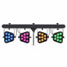 Stairville Crazy Par Комплект 4 8x5 Вт RGBWAP Stairville Crazy Par Bundle 4 8x5W RGBWAP