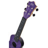 Рейс TUS65 Аметистовое сопрано Гавайская гитара Flight TUS65 Amethyst Soprano Ukulele