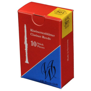 Трость для кларнета AW Reeds 501 German Eb- Clarinet 2.5 AW Reeds 501 German Eb- Clarinet 2.5