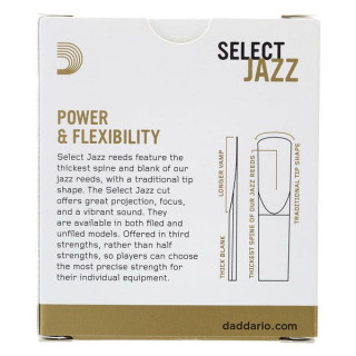 D'Addario Woodwinds Select Jazz Filed Soprano 3H DAddario Woodwinds Select Jazz Filed Soprano 3H