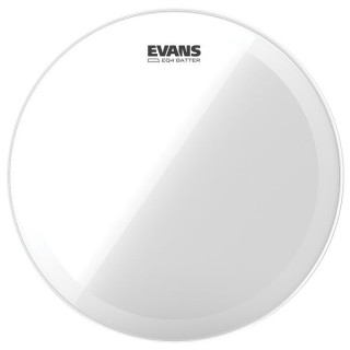 Пластик для бас-барабана Evans 24" EQ4 Clear Bass Drum Evans 24" EQ4 Clear Bass Drum