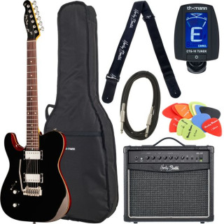 Harley Benton Fusion-T HH LH EB BK Набор №567729 Harley Benton Fusion-T HH LH EB BK Bundle №567729