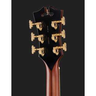 Полуакустическая гитара DAngelico Deluxe 59 Satin Brown Burst DAngelico Deluxe 59 Satin Brown Burst