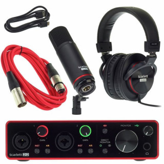 Focusrite Scarlett 2i2 Studio 3-го поколения Focusrite Scarlett 2i2 Studio 3rd Gen