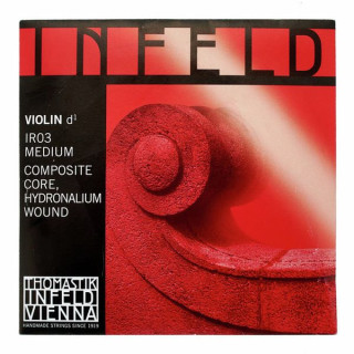 Thomastik Infeld Красная скрипка D 4/4 средняя Thomastik Infeld Red Violin D 4/4 medium