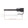 Электрическая сверхлегкая гитара Traveler Guitar Electric LH MBK Traveler Guitar Electric Ultra-Light LH MBK