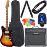 Электрогитара Harley Benton JA-60SB Vintage Series Набор №325896 Harley Benton JA-60SB Vintage Series Bundle №325896