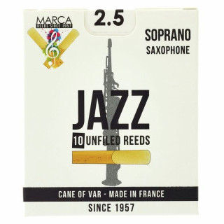 Набор тростей для саксофона Marca Jazz unfiled Soprano Sax 2.5 Marca Jazz unfiled Soprano Sax 2.5