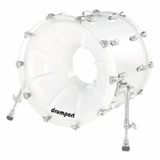 Барабанный порт 22" Megaport Booster белый Drumport 22" Megaport Booster White