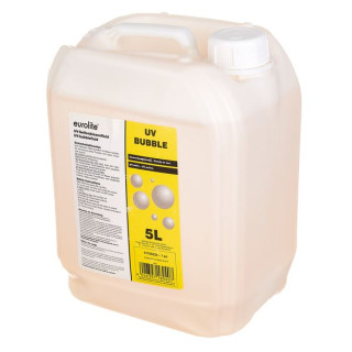 Жидкость Eurolite UV Bubble Fluid 5л синего цвета Eurolite UV Bubble Fluid 5l blue