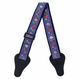 Tavmusic.ru Болливуд Ремень Синий и Зеленый Thomann Bollywood Strap Blue & Green